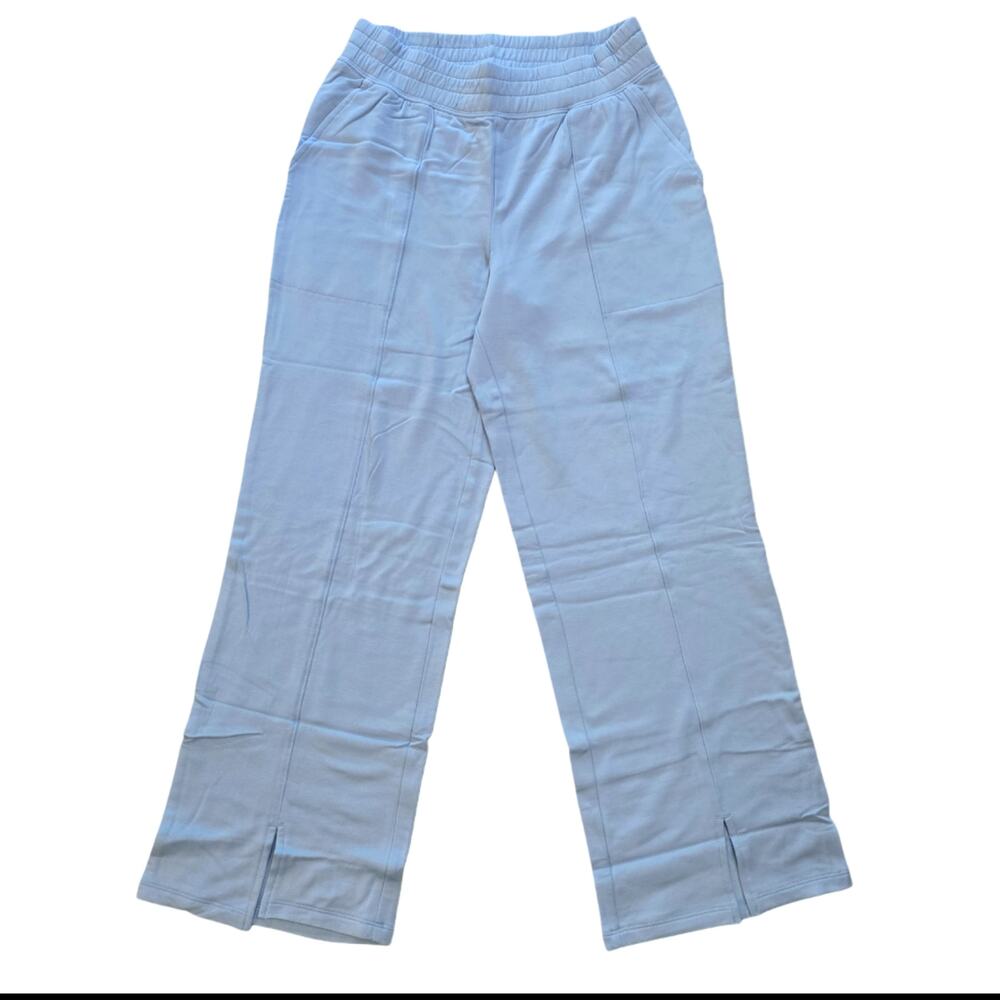 AnyBody Womens Petite XXS Straight Leg Pants Soft Stretch Blue A675615 XXSP